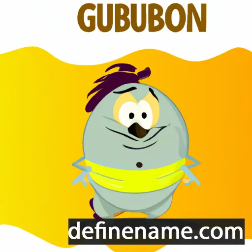 Gulbodom cartoon