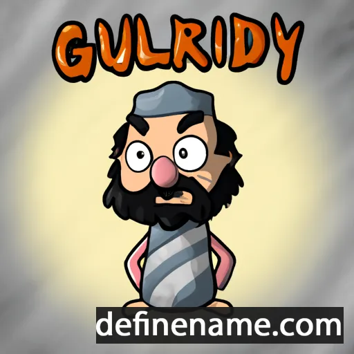 Guldiyor cartoon