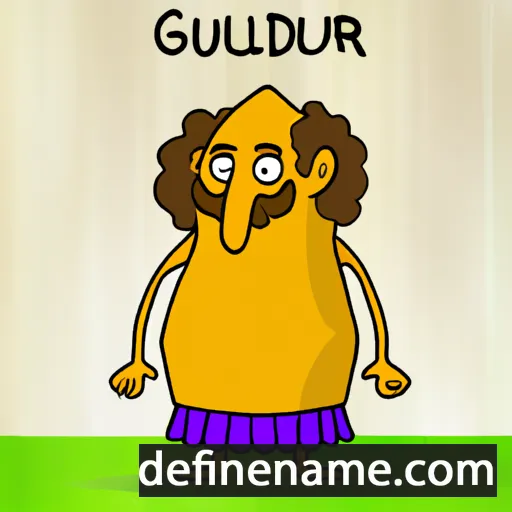 Guldor cartoon