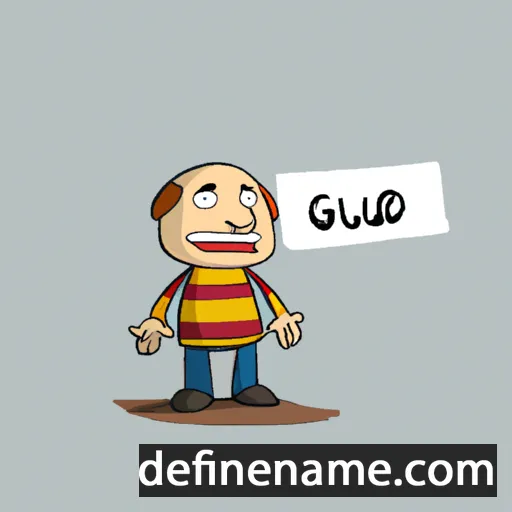 cartoon of the name Guled