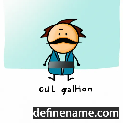 cartoon of the name Gulfazilat