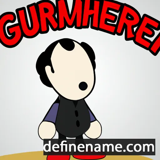 cartoon of the name Gulherme