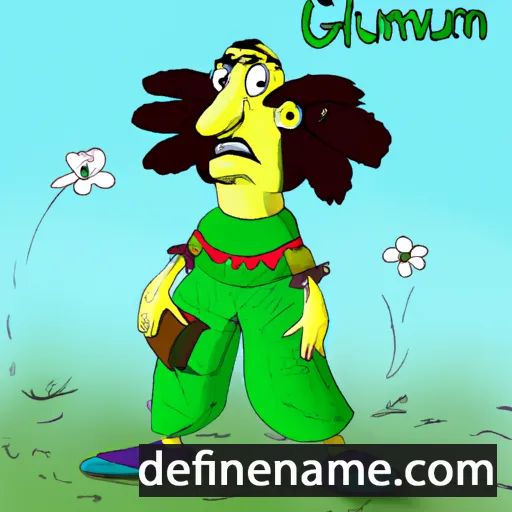 Gulhumor cartoon