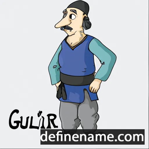 cartoon of the name Gulijvar