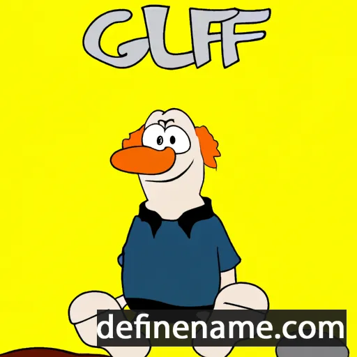 cartoon of the name Gullef