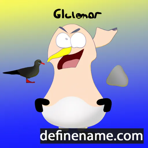 cartoon of the name Gullmar