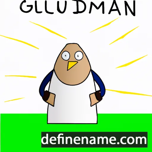 cartoon of the name Gullmund