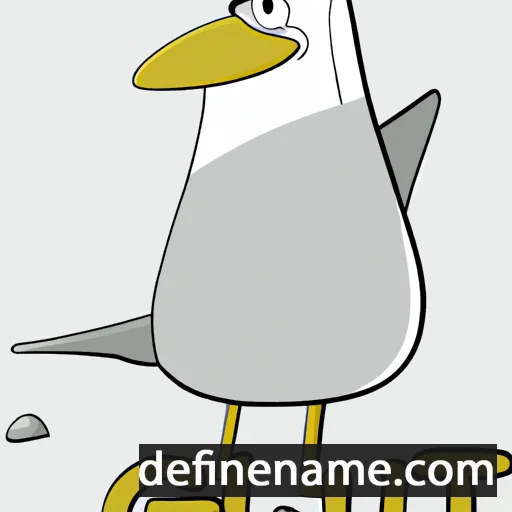 cartoon of the name Gullof