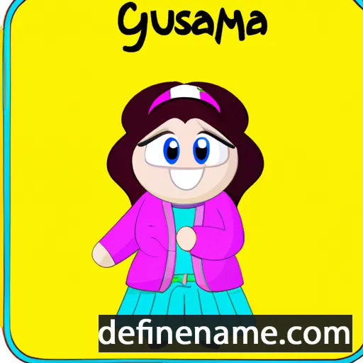 cartoon of the name Gulmaysa