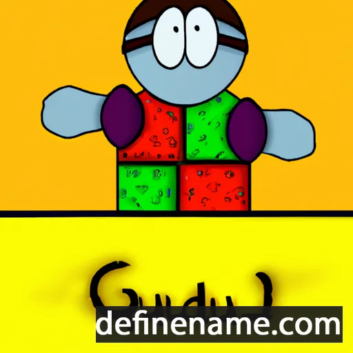 cartoon of the name Gulqand