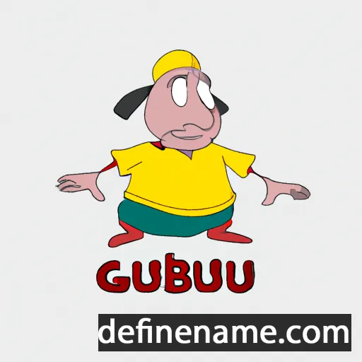 cartoon of the name Gulsabo