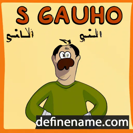 cartoon of the name Gulsahro