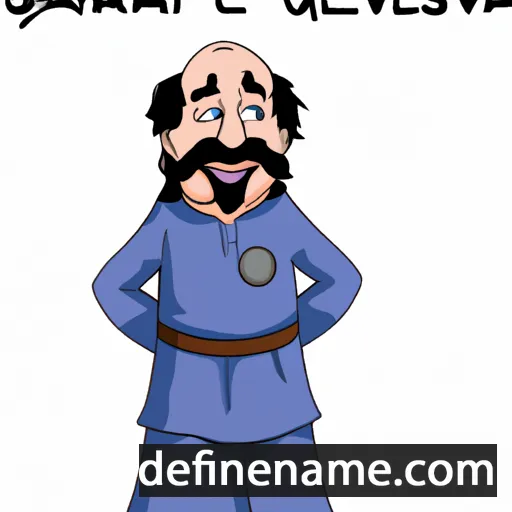 cartoon of the name Gulsarvar