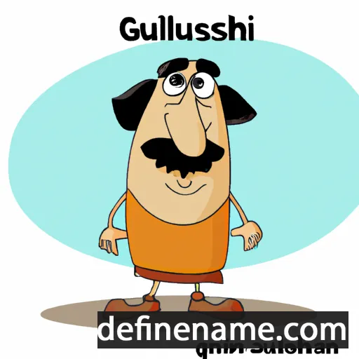 cartoon of the name Gulshahar