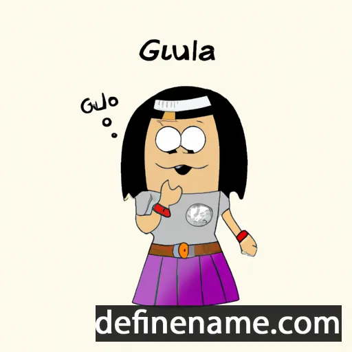 Gulviva cartoon