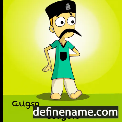 cartoon of the name Gulzuhro