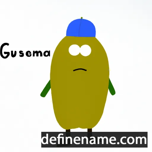 cartoon of the name Gumesinda