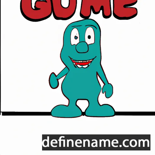 Gumme cartoon