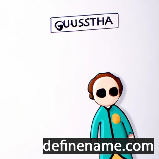 cartoon of the name Gunafsha