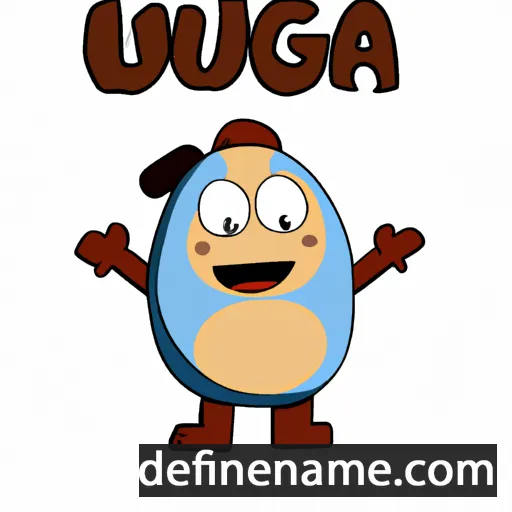 cartoon of the name Gunça