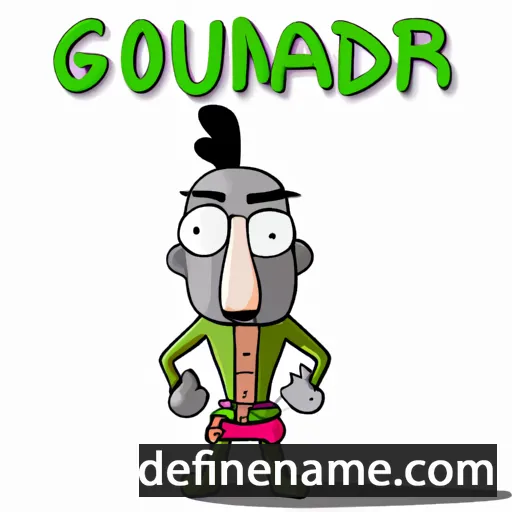 cartoon of the name Gundakar