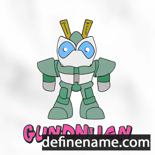 cartoon of the name Gundamund