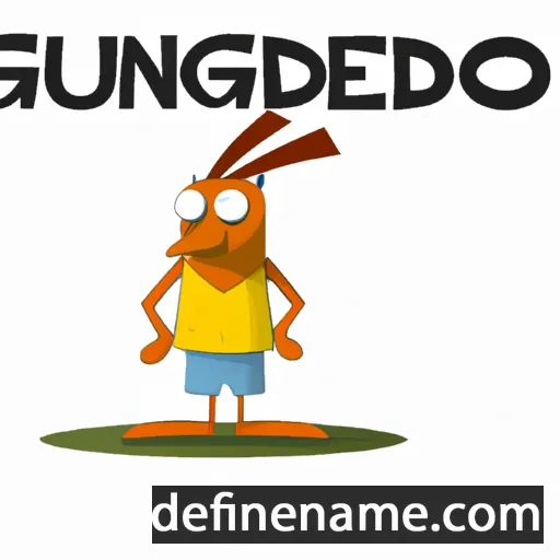 cartoon of the name Gunderico