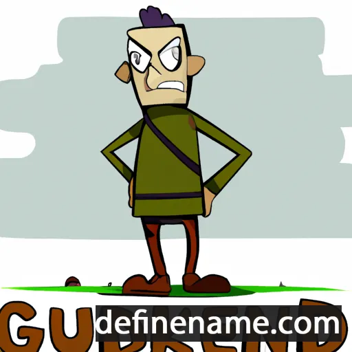 cartoon of the name Gunderik