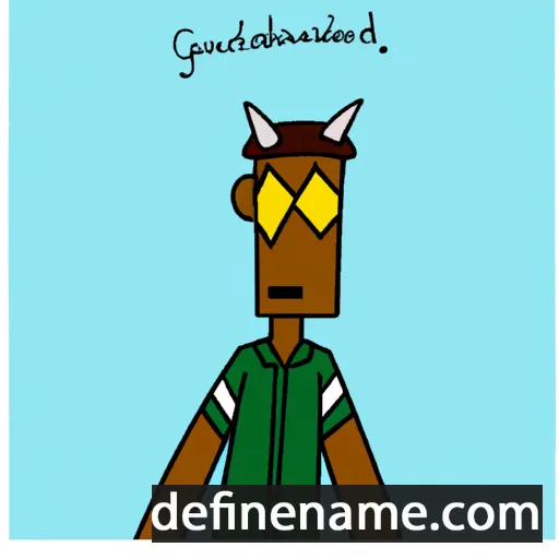 cartoon of the name Gundowald