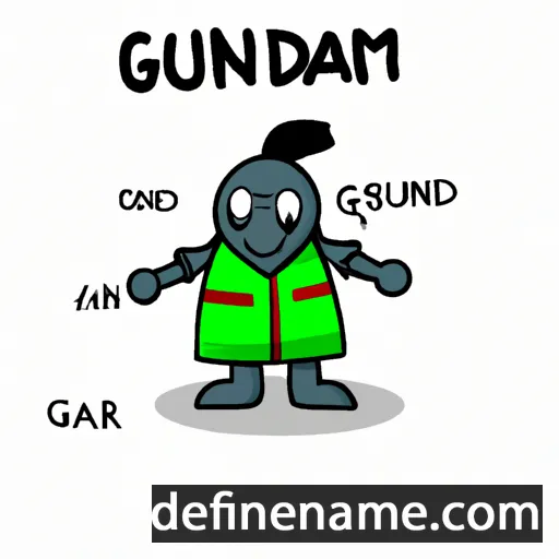 Gundram cartoon