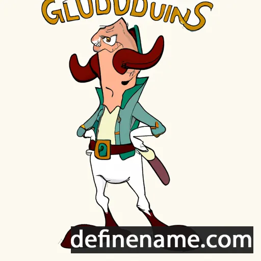 Gundulphus cartoon