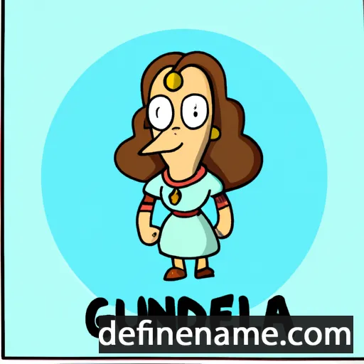 Gunelda cartoon