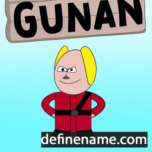 Gunnár cartoon