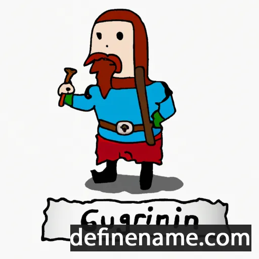 cartoon of the name Gunnhallur