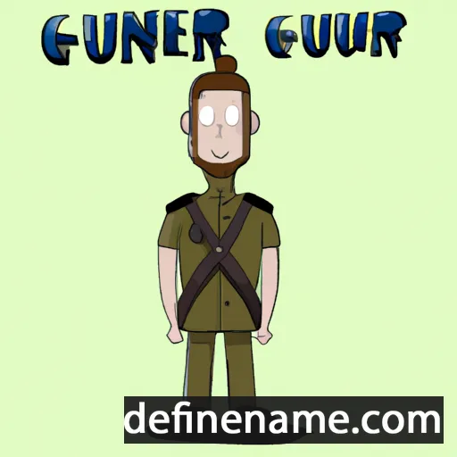 cartoon of the name Gunnor