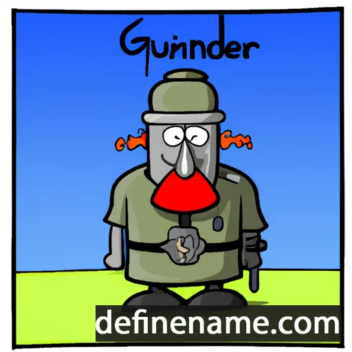 Gunnrøðr cartoon