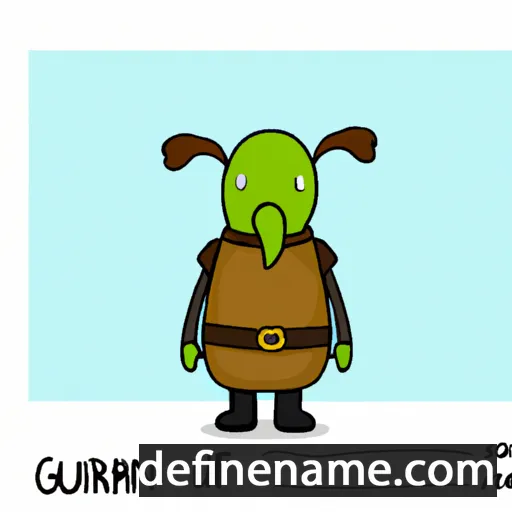 cartoon of the name Gunnulfr