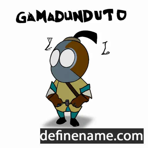 Guntamundo cartoon