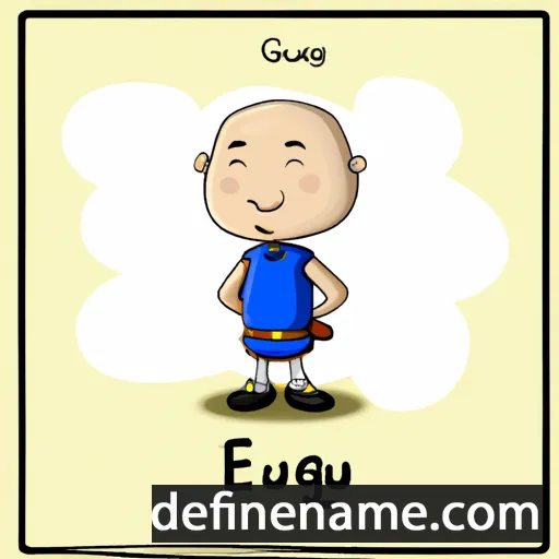 cartoon of the name Guofeng