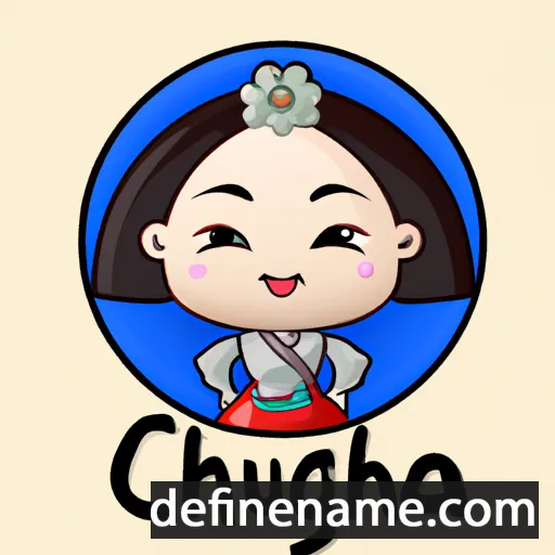 cartoon of the name Guohua