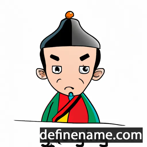 Guoqing cartoon