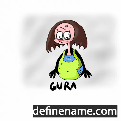 Gurå cartoon