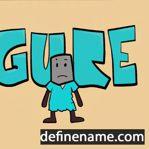 cartoon of the name Gure