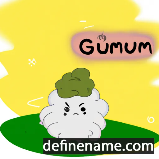 cartoon of the name Gureum