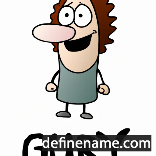 cartoon of the name Gurey