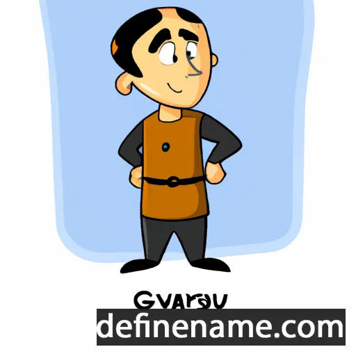 Gurvan cartoon