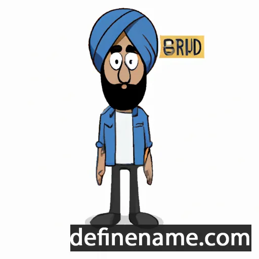 Gurvinder cartoon