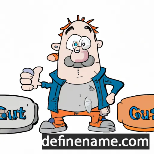 Gustaviu cartoon