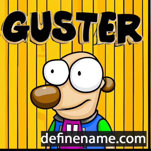 cartoon of the name Guster