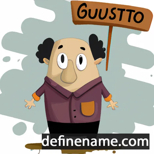 Gustovo cartoon